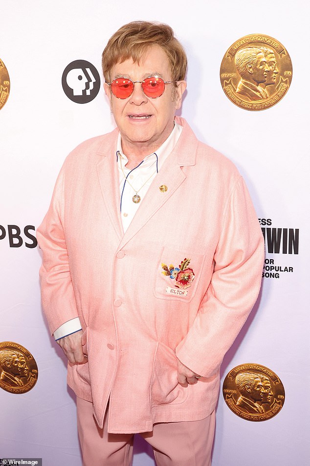 The opening night is to be held at the Dominion Theater on December 1, World Aids Day (Picture: Elton John attending the 2024 Gershwin Prize)