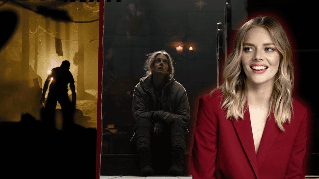 Samara Weaving Talks About Her Challenging Role in Azrael + New Movie Carolina Caroline